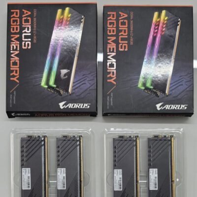 Kit 32gb (4x08) - 3600Mhz - Memoria Ram Gigabyte Aorus RGB