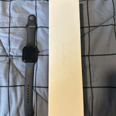 Apple Watch Series 7 de 44 MM completo na caixa