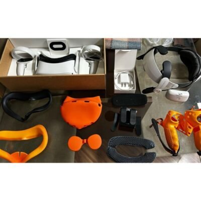 Kit Meta Quest 2 128gb+Bobo VR com bateria+ Acessórios!