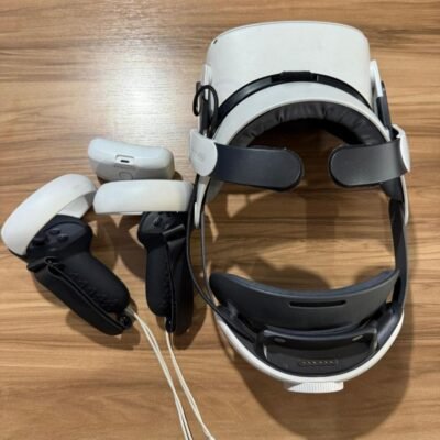 Meta Quest 2 64gb com bobo vr com bateria externa!