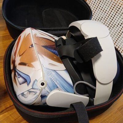 Meta Quest 2 128gb com suporte de cabeca com bateria e varios outros acessorios