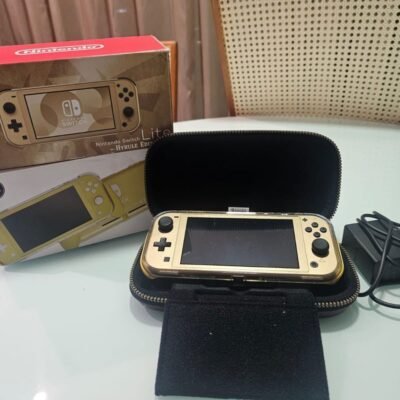Nintendo switch lite versao especial zelda 512gb desbloqueado