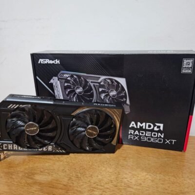 Placa de vídeo AMD Asrock RX 9060xt 16GB, modelo Challenger OC!