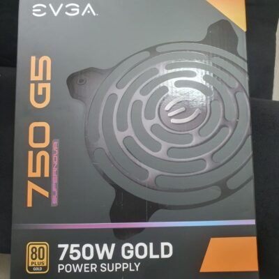 Fonte de 750w EVGA 750GS GOLD com caixa e funcionando 100%