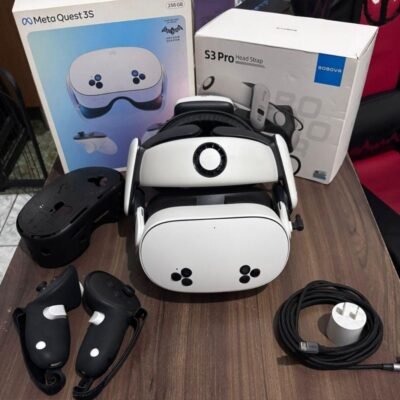 Baita kit! Meta Quest 3s 256gb com a melhor Strap! Bobo VR S3 PRO
