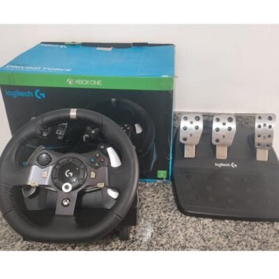 Volante Logitech G920 limpo e revisado! Com pequenos detalhes, leia o anuncio