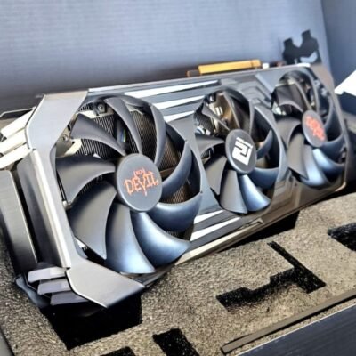 Placa de video AMD 6700 XT Red Devil 12gb