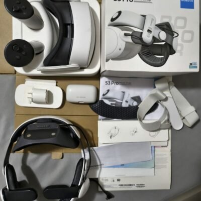 Meta Quest 3s+ Bobo VR S3 PRO com bateria de 10mil